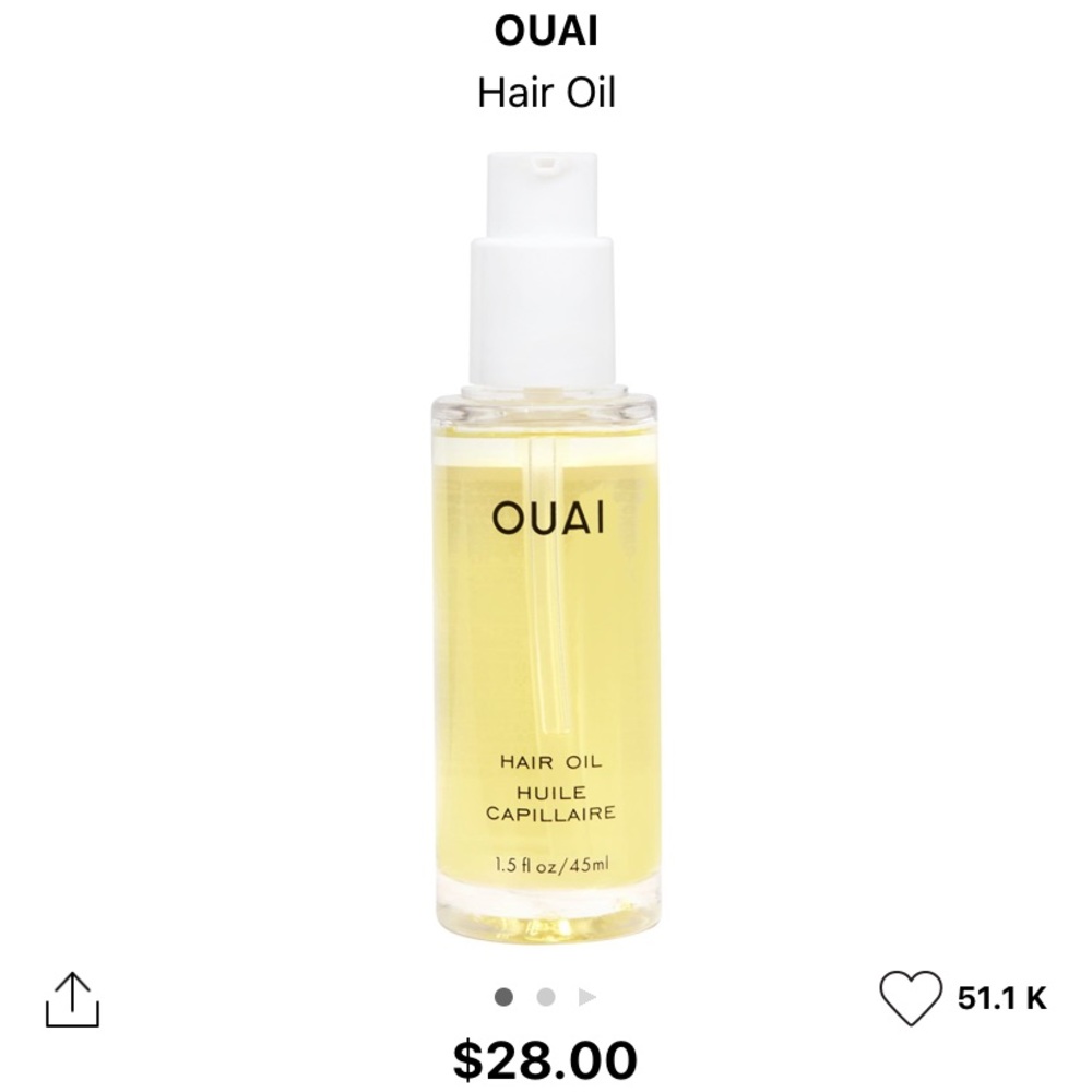 UNUSED Ouai Hair Oil